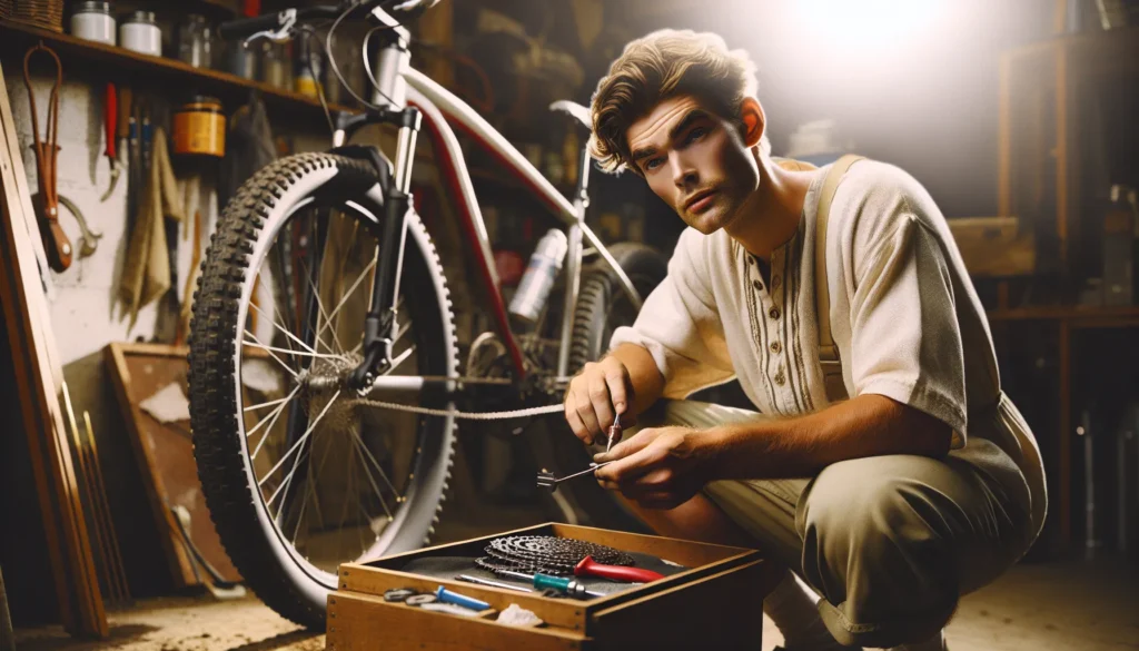 Lube bicycle chain